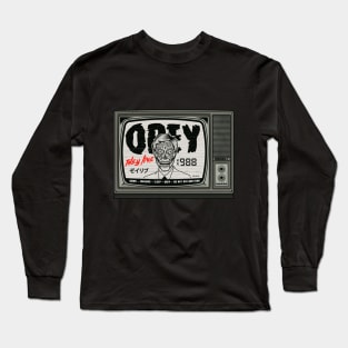 they live - obey Long Sleeve T-Shirt